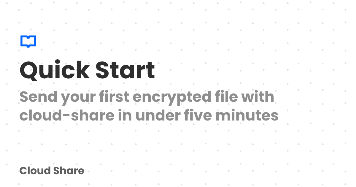 Quick Start | Docs