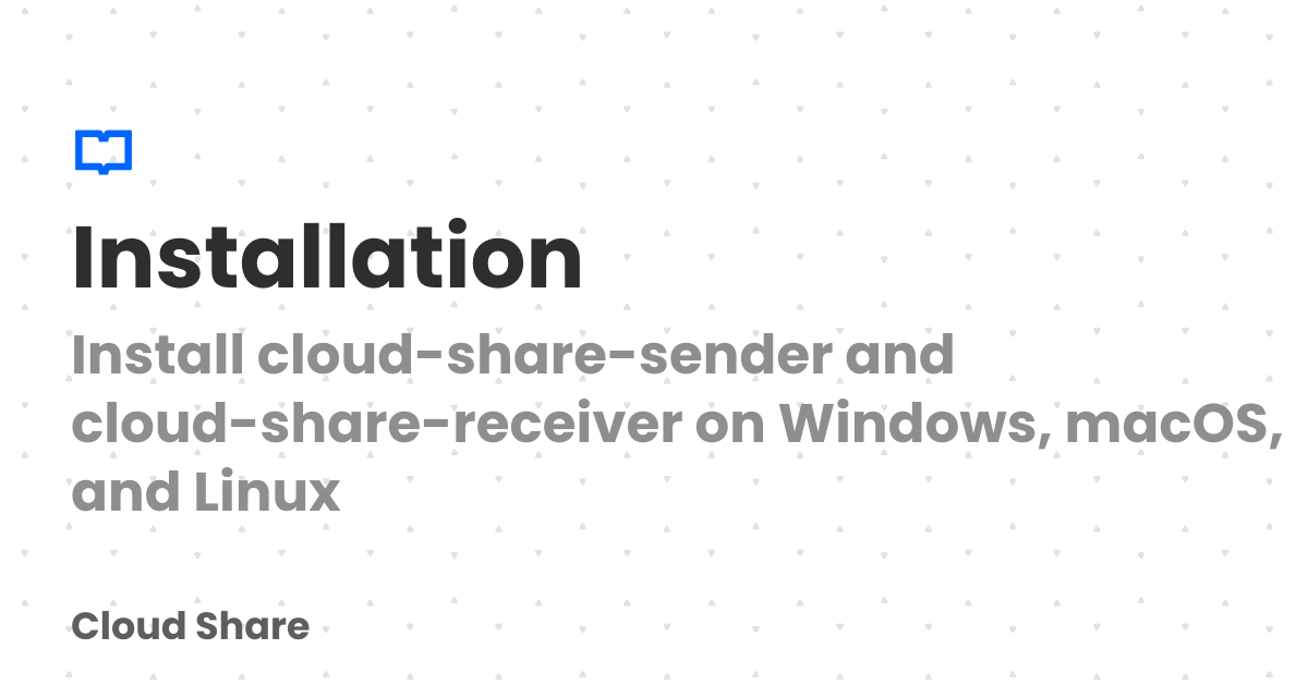 Installation | Docs